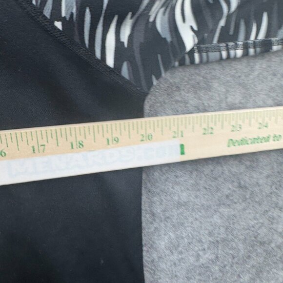 Nike Hoodie Sweatshirt Womens M Black Gray Therma Fit Fleece Lined Just Do It - Picture 9 of 10